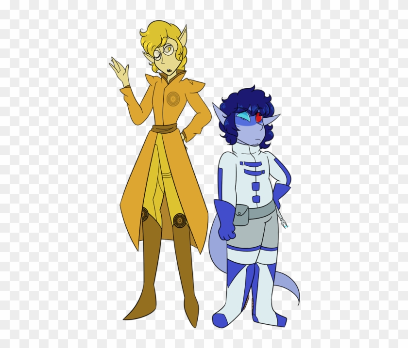 Human Designs For R2 And C3po - Cartoon Clipart #1944889