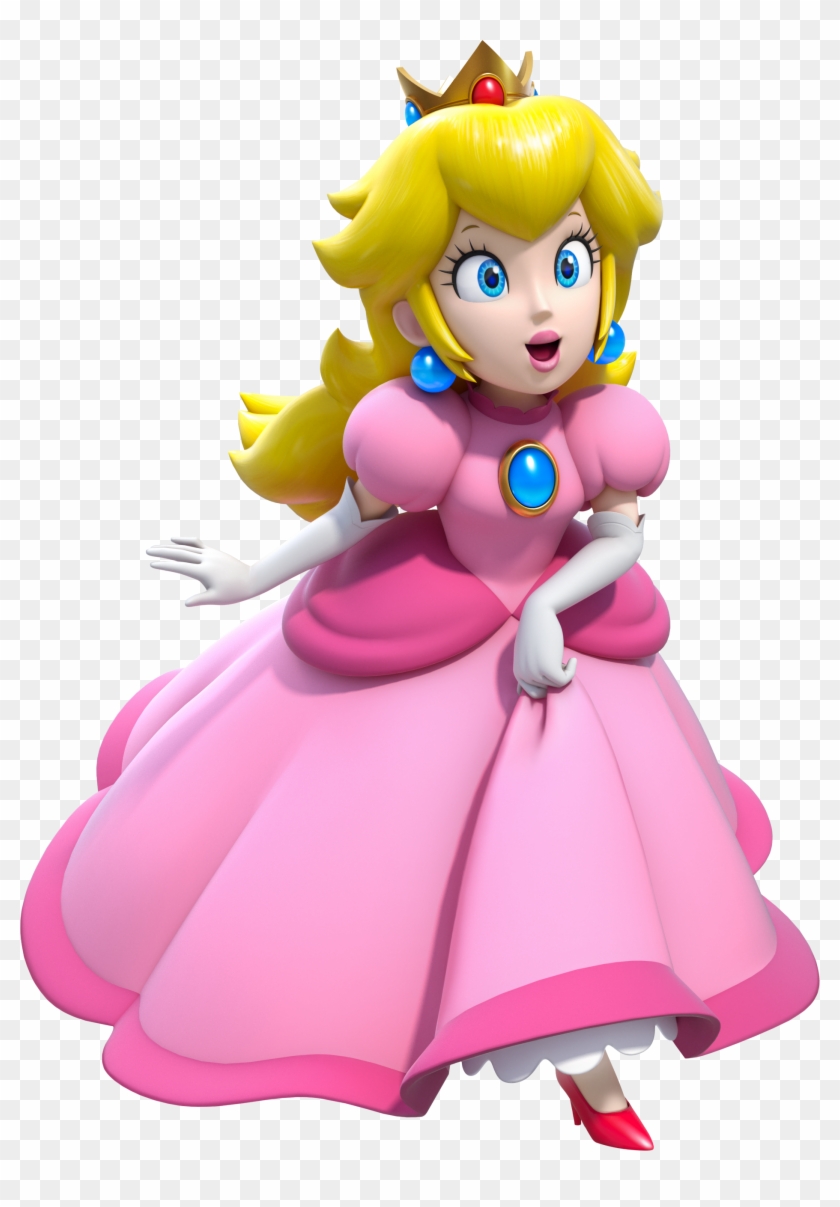 Princess Peach Clipart Transparent Background - Super Mario 3d World Peach - Png Download
