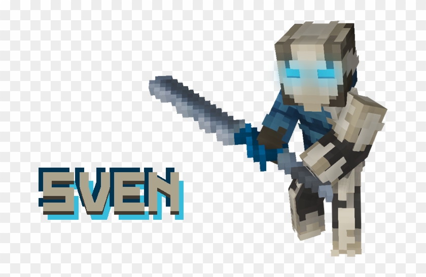 Undefined - Battle Mage Minecraft Skin Clipart #1945139