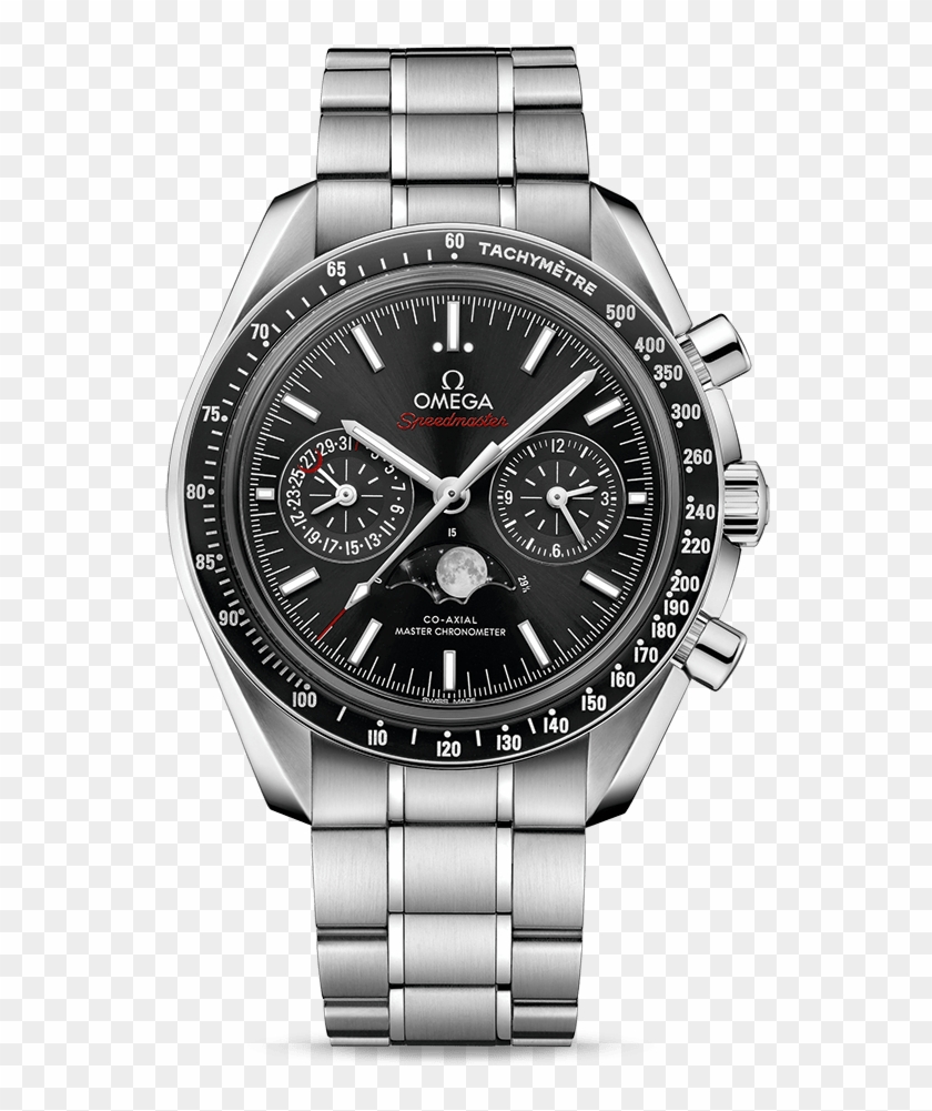 Moonwatch Omega Co-axial Master Chronometer Moonphase - Omega Watch Clipart #1945539