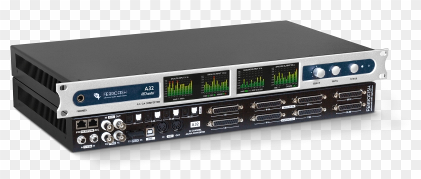 Ferrofish A32 Dante - Cassette Deck Clipart #1945770