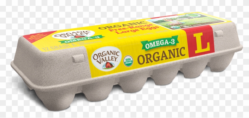 Large Omega-3 Eggs, - Organic Valley Clipart