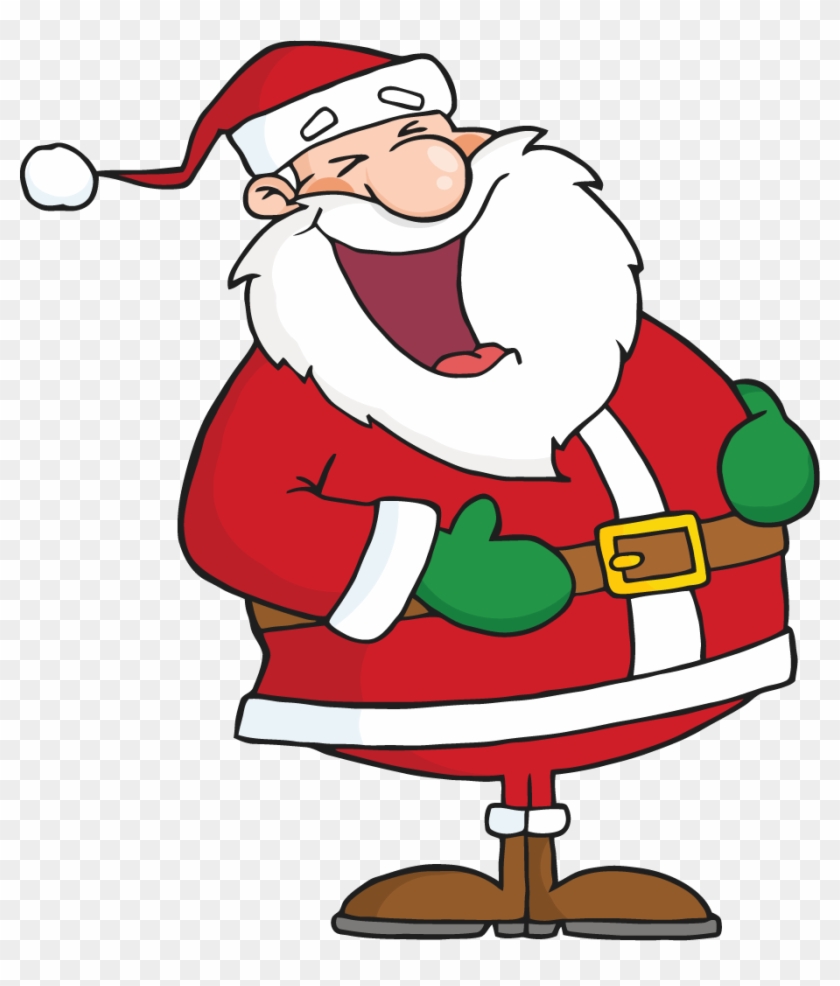 Santa Claus Laughing - Santa Laughing Clipart - Png Download #1945941