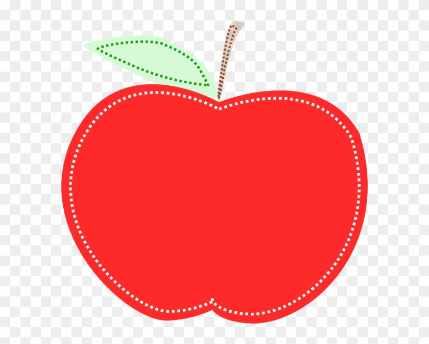 Original Png Clip Art File Red Apple Svg Images Downloading - Apple With Heart Clipart Transparent Png