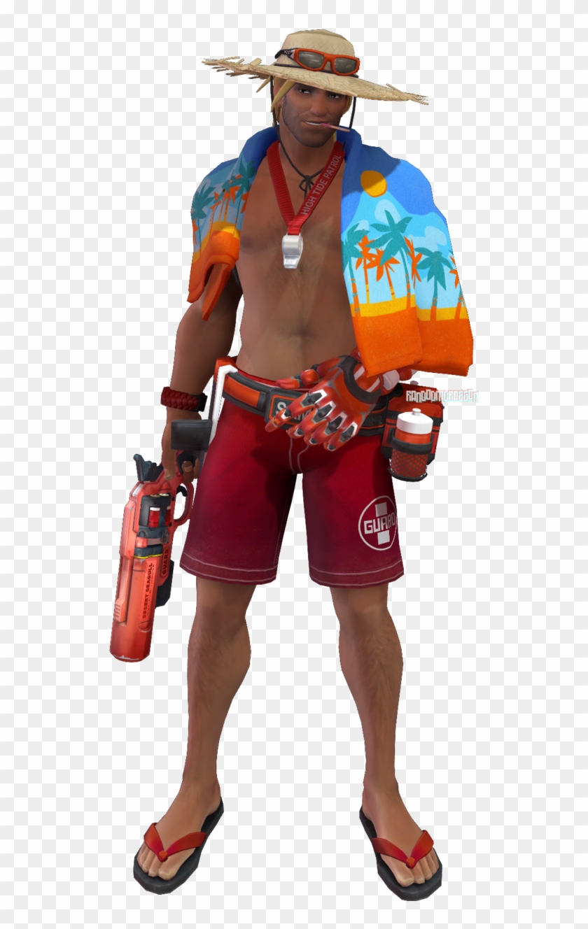 Overwatch Mccree Png - Barechested Clipart #1946059