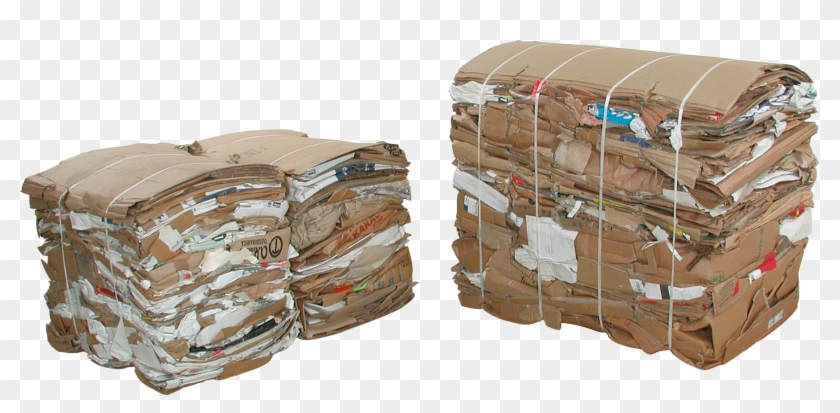 Cardboard Bales2 - Cardboard Bale Clipart #1946106