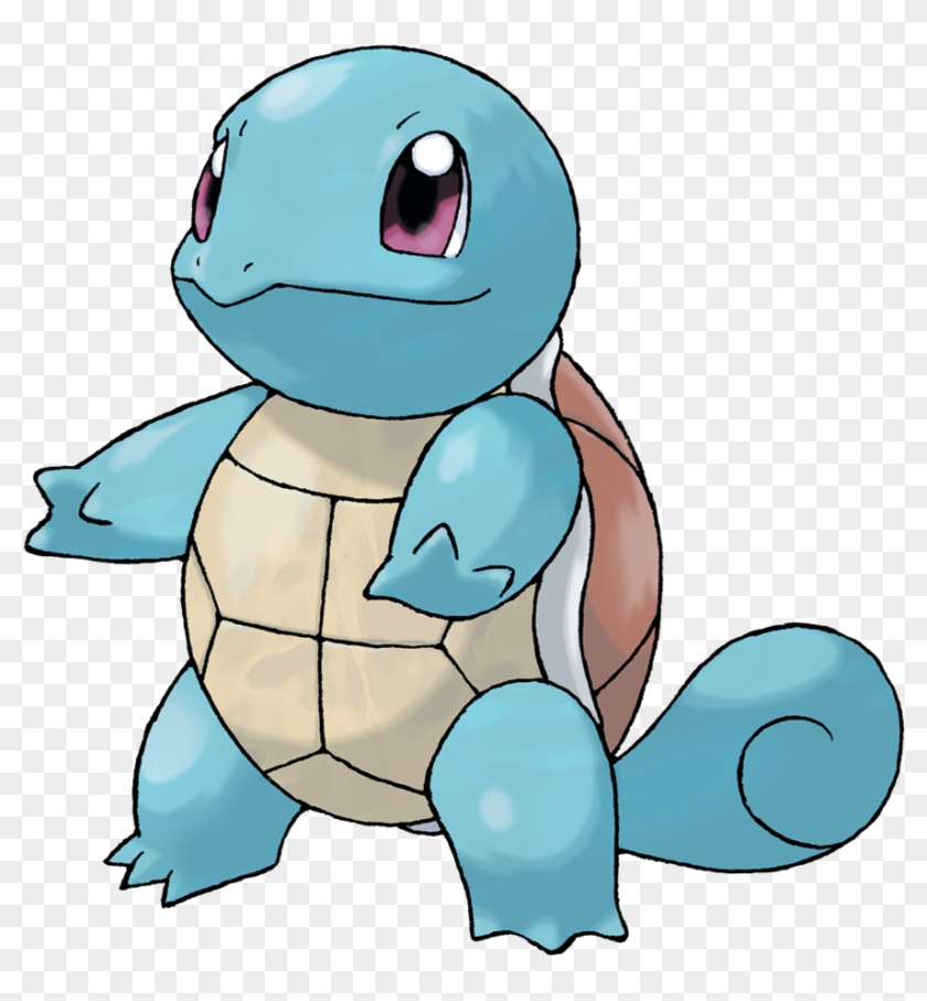 Squirtle - Pokemon Squirtle Evolution Clipart