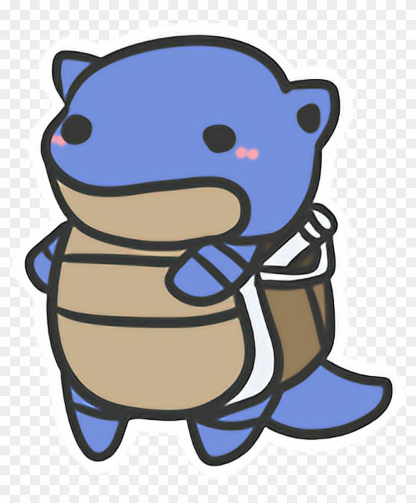 #blastoise #wartortle #squirtle #pokemon #turtle #tortoise - Blastoise Kawaii Pokemon Clipart #1946642