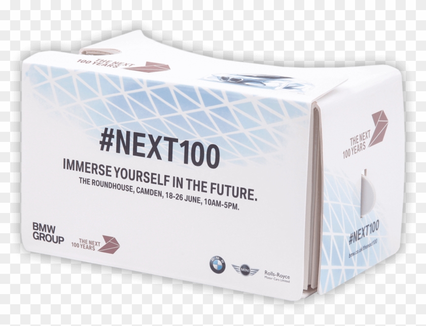 0 Adjustable Lenses Branded Vr Cardboard Front View Clipart #1947155