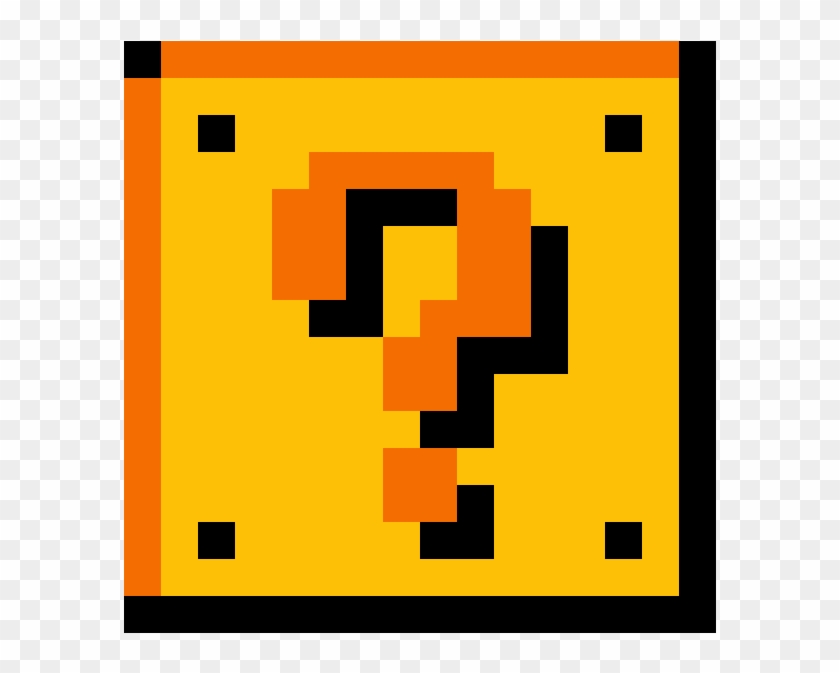 Mario Mystery Block - Super Mario Bros Question Block Clipart