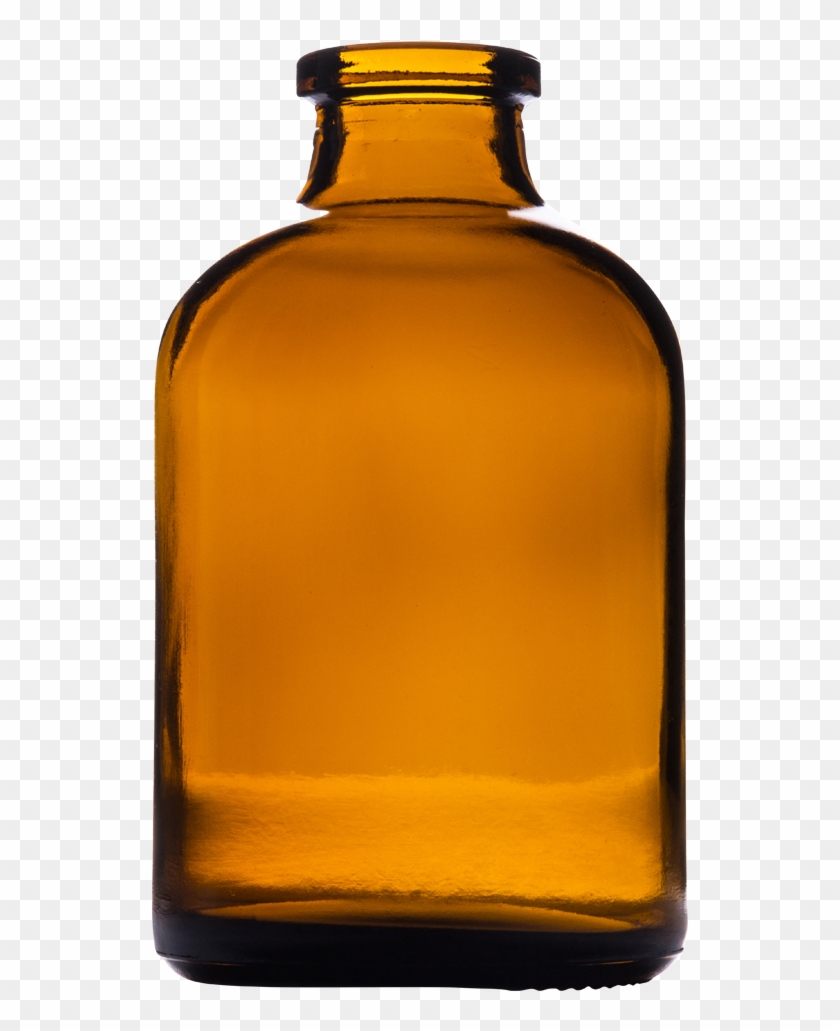 50ml Amber Injection Vial Photo - Glass Bottle Clipart