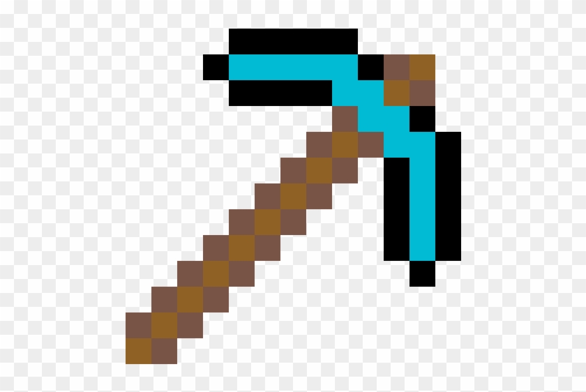 Minecraft Pickaxe Transparent Clipart