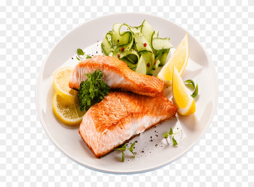 Fresh From - Fish Food Top View Png Clipart #1947779