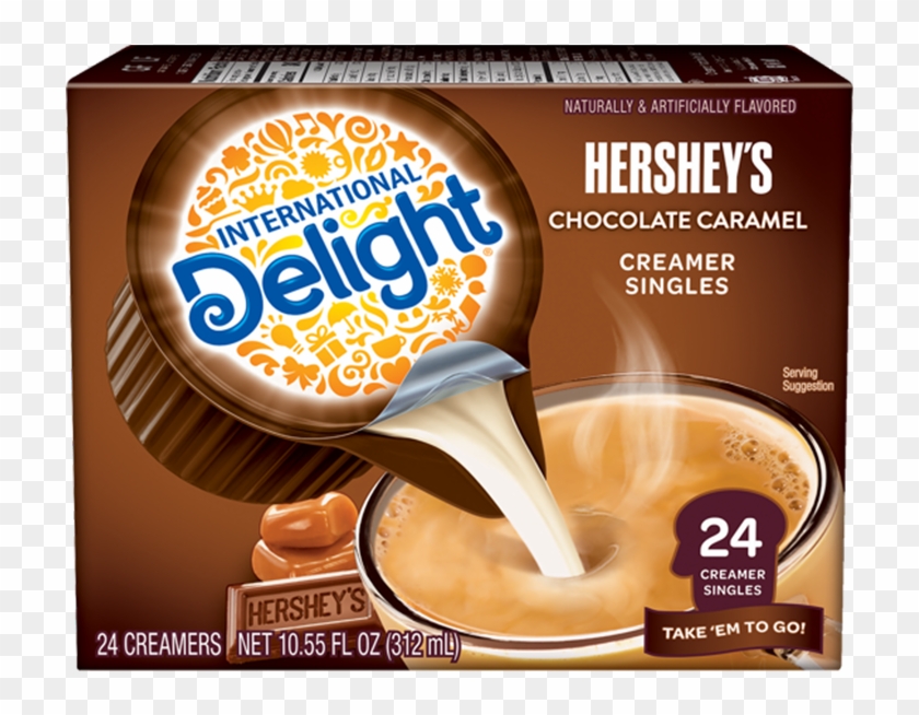 Hershey's Chocolate Caramel Coffee Creamer Singles Clipart #1947868