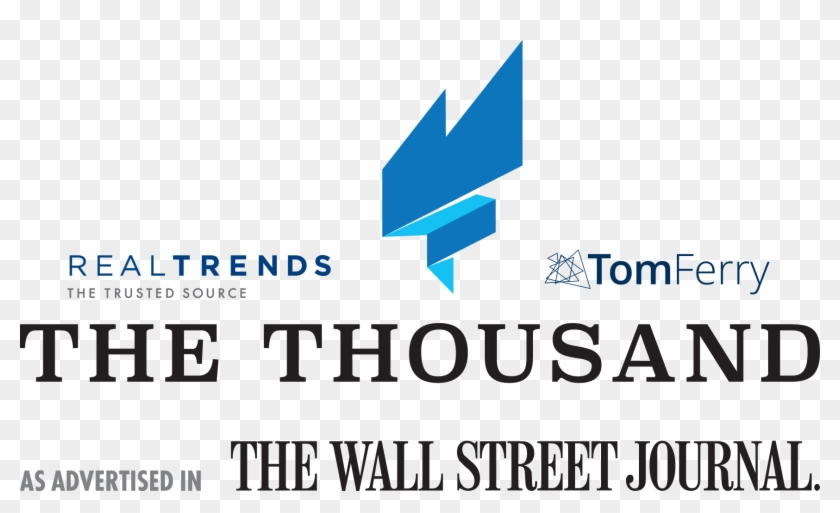 Real Trends & Tom Ferry The Thousand - Wall Street Journal Clipart #1948162