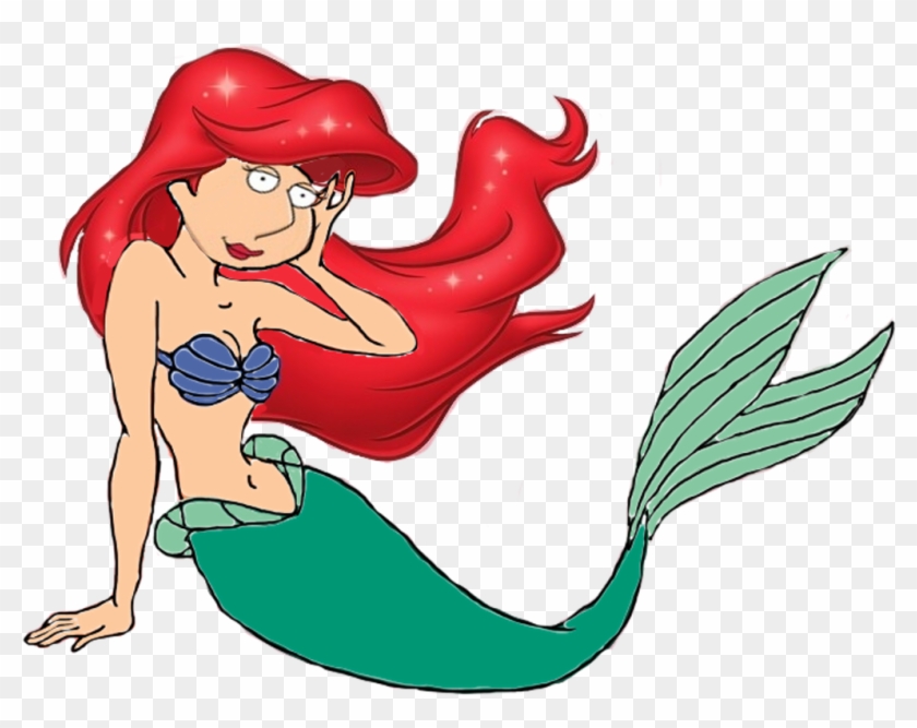 Family Guy Darthranner Version - Little Mermaid Cartoon Character Clipart