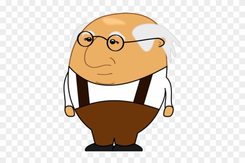 Cartoon Old Man Clipart #1948744
