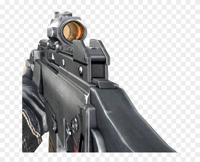 Is There Anyway We Can Get The Reflex Sight From The - Cod 4 G36c Red Dot Clipart #1948890