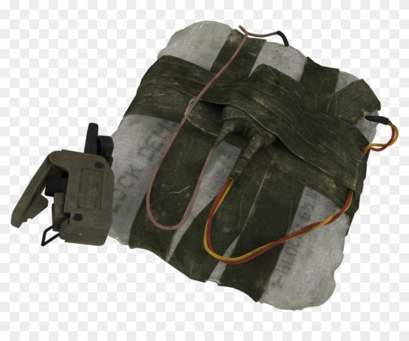 Plastic Explosives That Are Detonated Through A Detonator - Messenger Bag Clipart #1948977