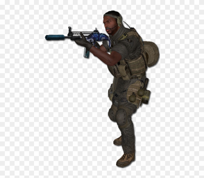 Call Of Duty - Assault Rifle Clipart