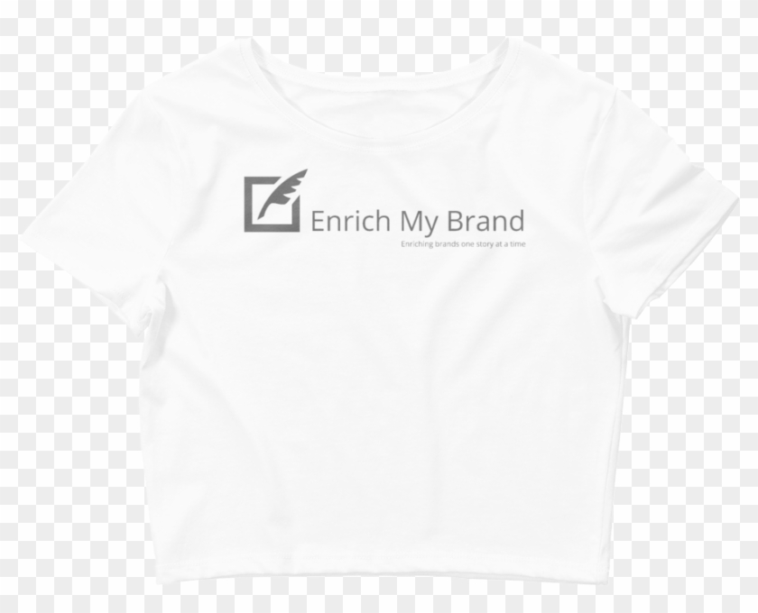 Emb Logo Sublimation Crop Top - Crop Top Clipart #1949408