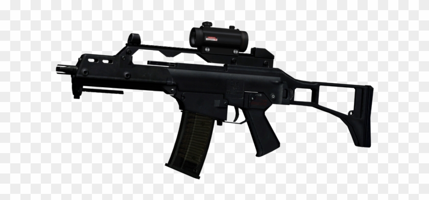 [rel]hk-g36c Tasco Red Dot Scope Remade From Call Of - Airsoft G36 Elite Force Clipart #1949440