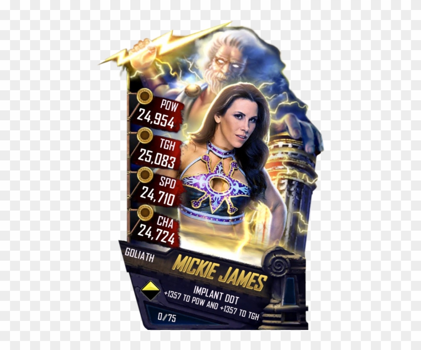 Mickiejames S4 20 Goliath Fusion - Wwe Supercard Aliyah Clipart #1949540