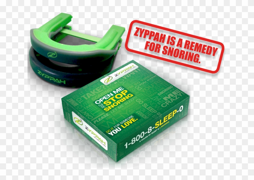 Zyppah's Revolutionary Snoring Eliminator - Packaging And Labeling Clipart #1949665