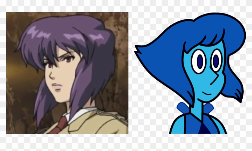 I Was Recently Rewatching Ghost In The Shell - Steven Universe Characters Lapis Lazuli Clipart #1950061