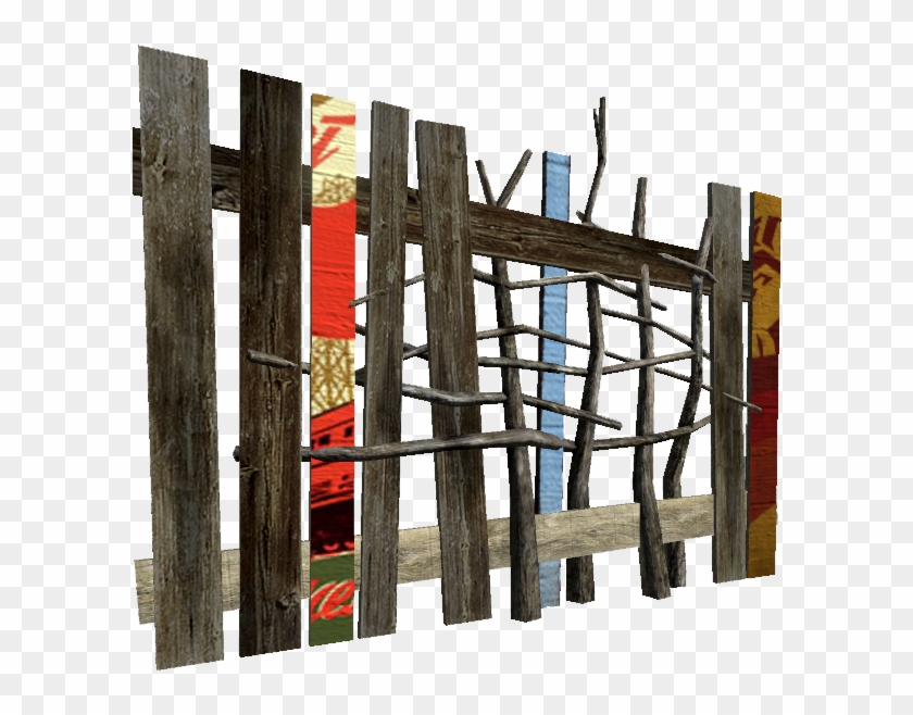 Wood Fence Png - Wooden Wall Transparent Png Clipart #1950141