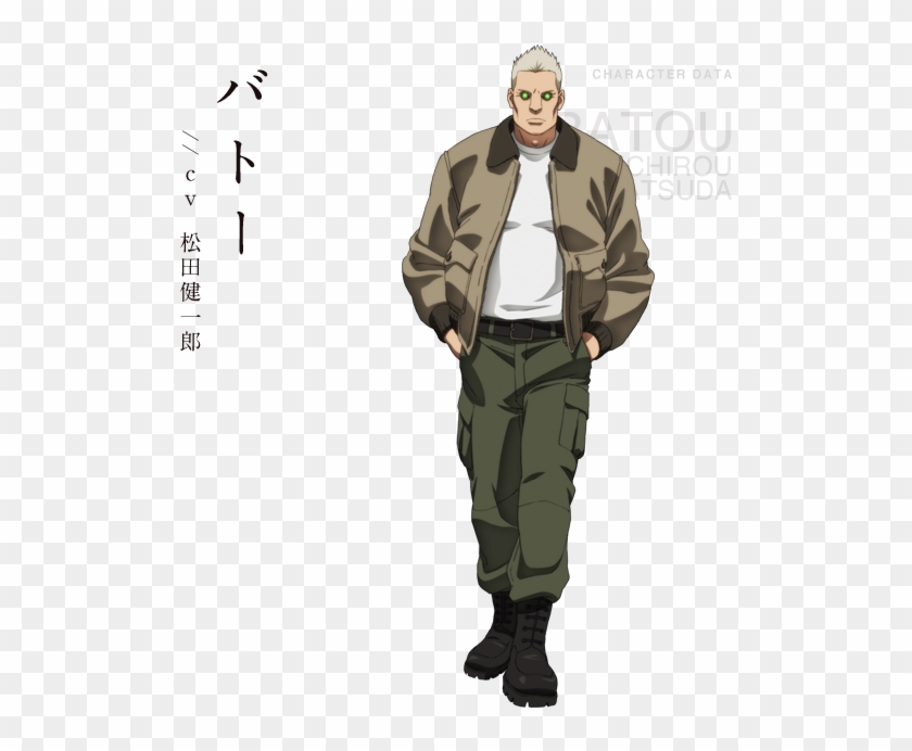 1 2 3 - Gits Arise Batou Clipart