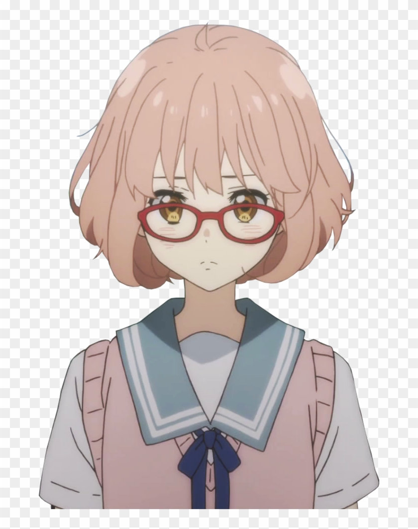 Drawn Anime Glass - Kuriyama Mirai Drawing Clipart #1950393