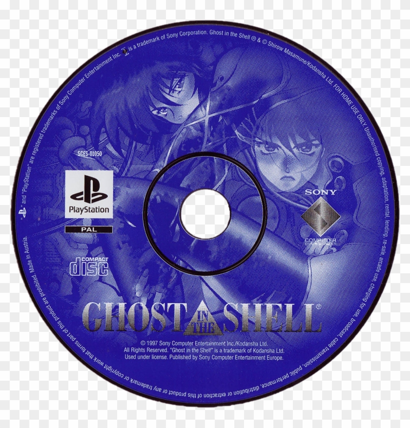 Ghost In The Shell - Playstation Clipart