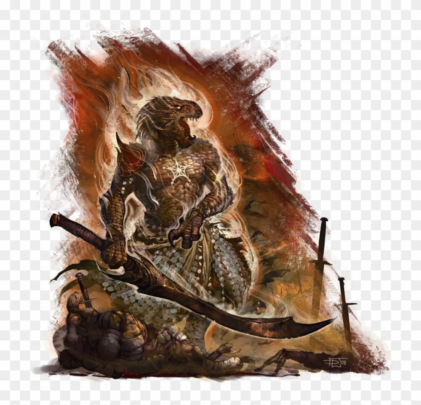Dragonborn 2 - Dragonborn Dungeon And Dragon Clipart