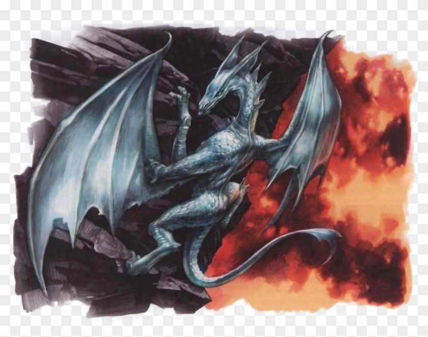 Dungeons And Dragons Mercury Dragon , Png Download - Mercury Dragon Clipart #1950917