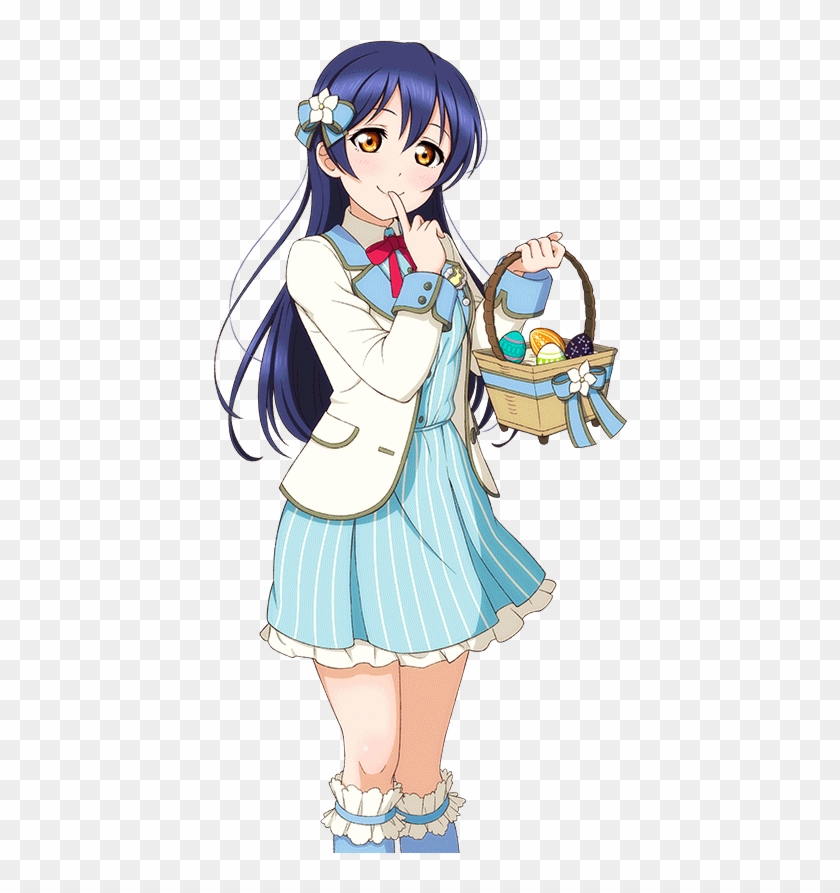Love Live Umi Sonoda Nico Yazawa Easter Set Event Cards Clipart #1952229
