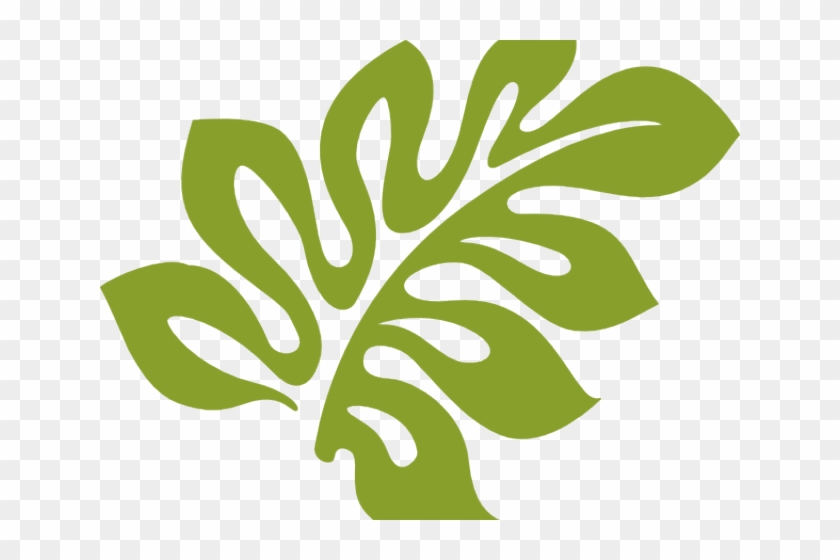 Hawaiian Flower Leaf Clipart