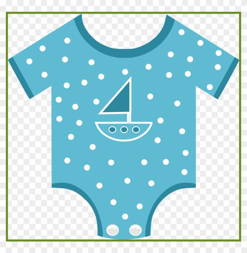 Onesie Clipart Free 1 Baby - Baby Boy Transparent Background - Png Download #1952488