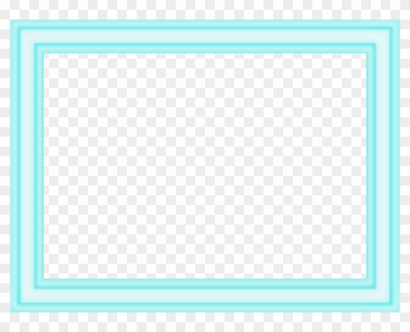 Png Transparent Blue Abstract Frame Border Photo - Photobucket Clipart