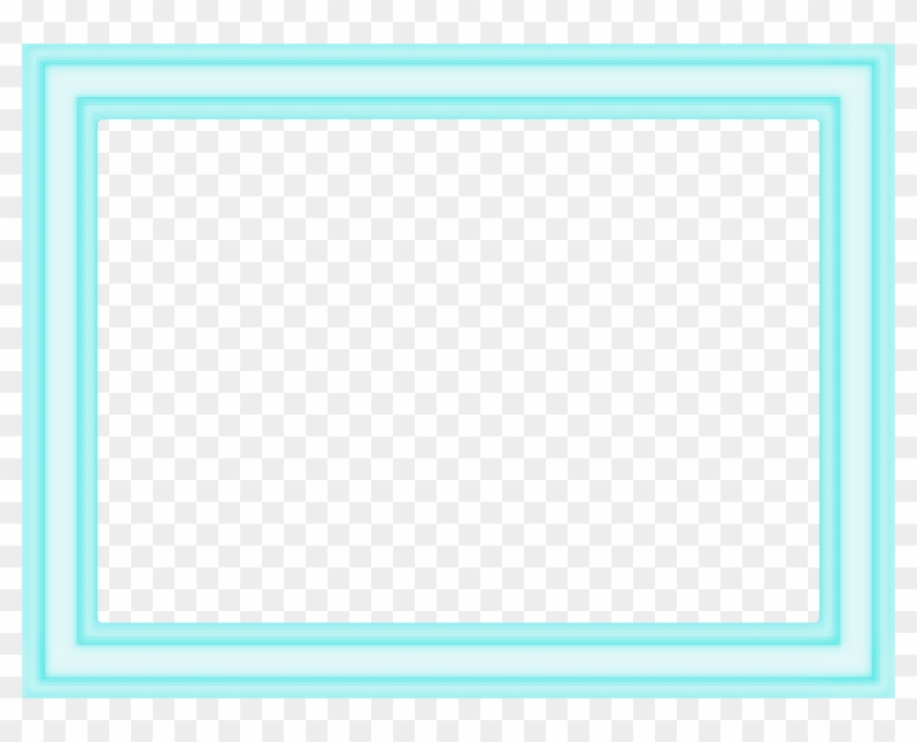 Png Transparent Blue Abstract Frame Border Photo - Photobucket Clipart