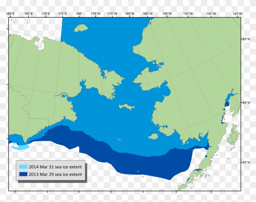 The Sea Ice In Cook Inlet Was Generally In Retreat - Alaska Clipart
