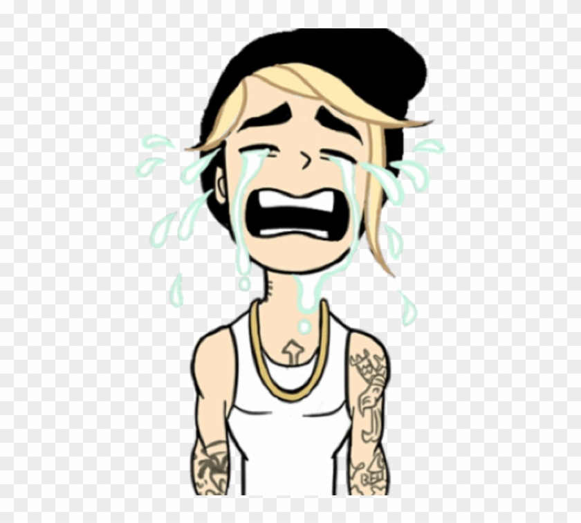 Justin Bieber Clipart Emoji - Justin Bieber Crying Emoji - Png Download