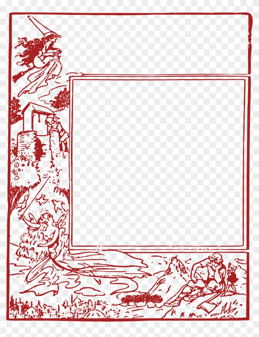 Big Image - Fantasy Frame Clipart