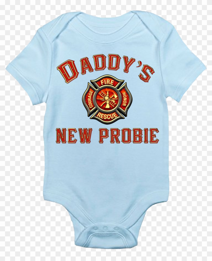 The Firefighter Baby Onesie That Wins The Hearts Of - Active Shirt Clipart #1953178