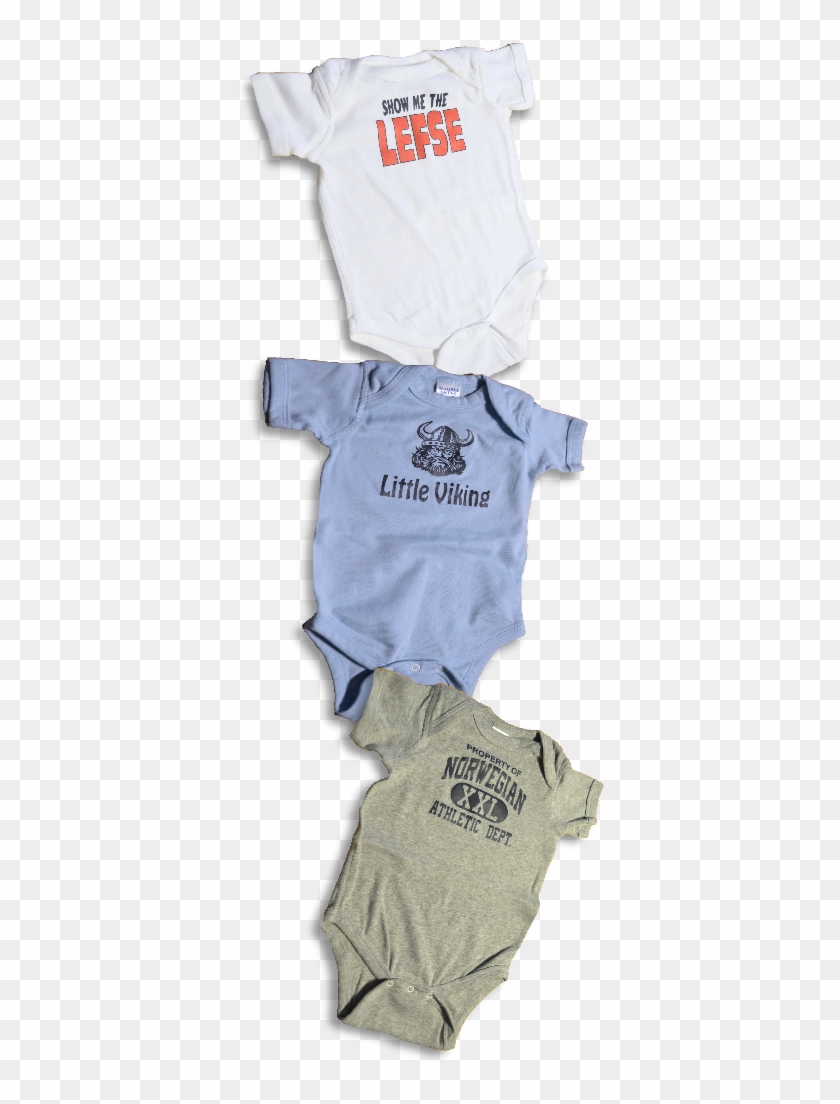 "lil' Norskie" T-shirt Style Baby Onesie, Lt - Infant Bodysuit Clipart #1953429