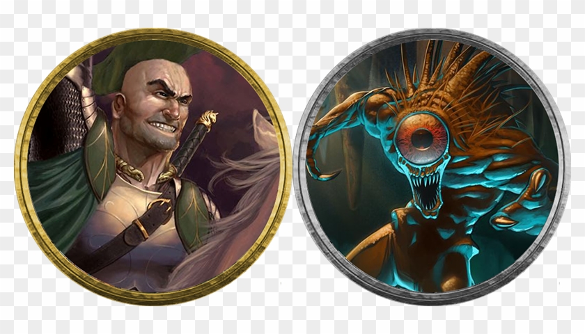 Gold Bordered Tokens Always Represented The Pcs, Notable - Album Cover Clipart