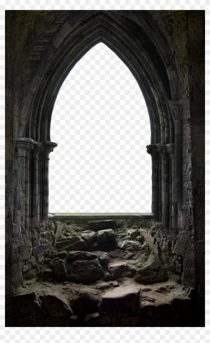 #border #frame #fantasy #rocks #window #castlewindow - Transparent Background Portal Png Clipart