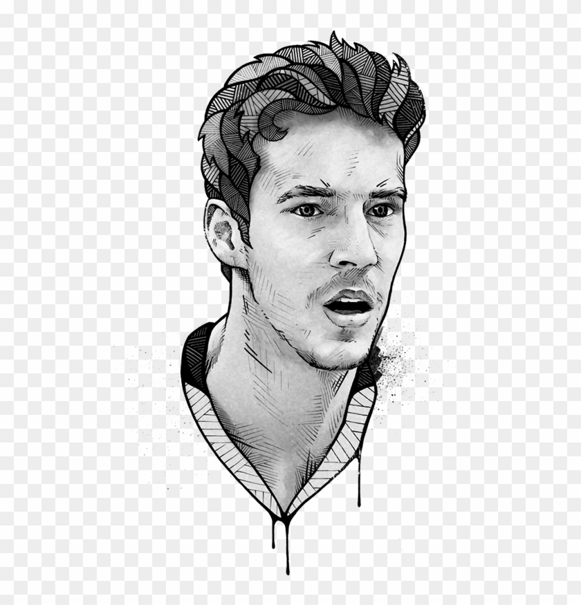 575 X 800 6 - Goran Dragic Drawing Clipart #1953677