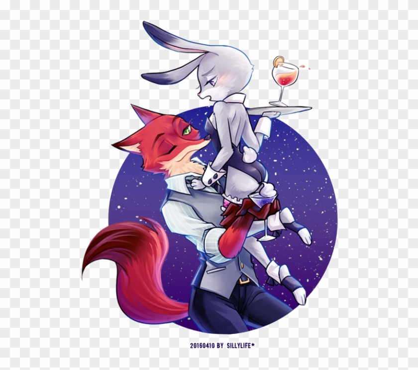 Nick Wilde - Nick Wilde X Judy Hopps Clipart