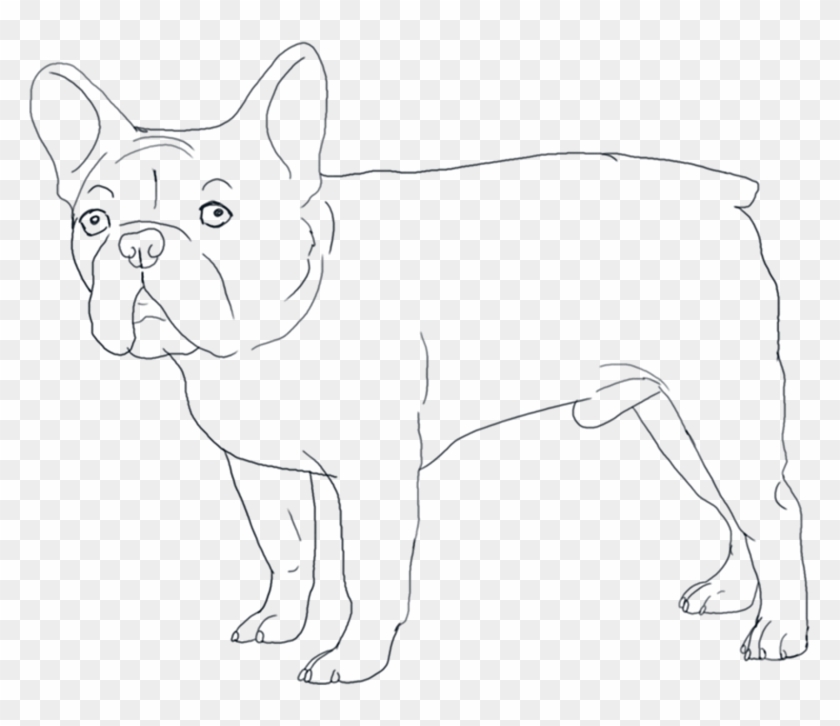 Pit Bull Lines By Ravensgrrl - Cartoon Clipart #1954088